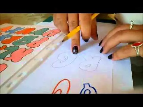 pap2:letra rayo-globo-redonda-cursiva doble - YouTube pap2:letra rayo-globo-redonda-cursiva doble - YouTube