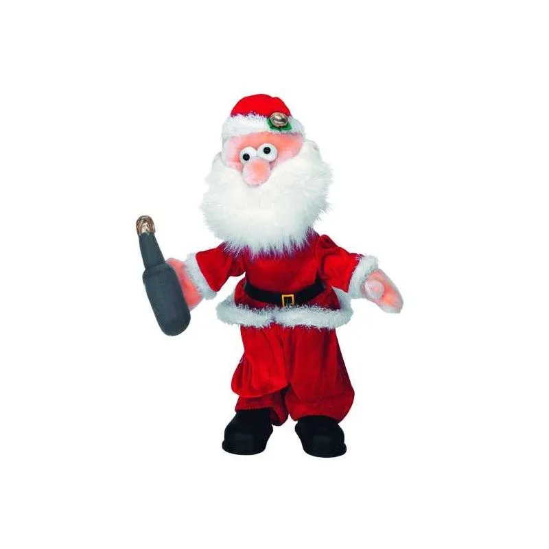 Papa Noel Ojos Saltones Con Pilas 40 cm. - miPeluche.es Papa Noel Ojos Saltones Con Pilas 40 cm. - miPeluche.es