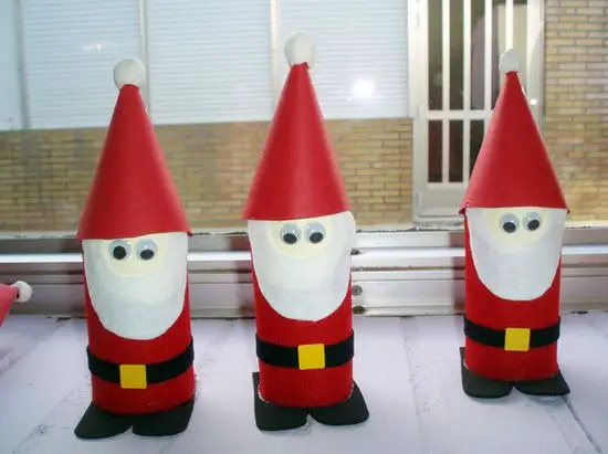 Manualidades de Papa Noel - Manualidades Infantiles