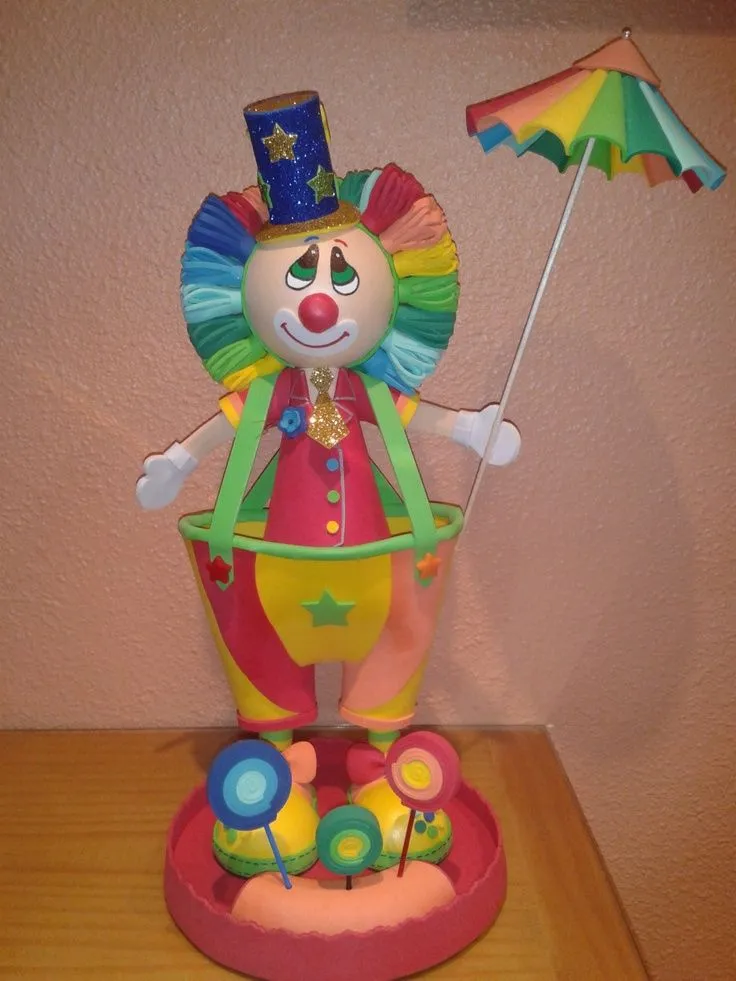 Papá payaso. | Fofucha Payaso | Pinterest
