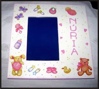 Papéis de Madeira: # 33 - Moldura para Bébé Papéis de Madeira: # 33 - Moldura para Bébé