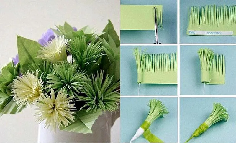 Papel: adornos, flores, mariposas y hasta vestidos ... Papel: adornos, flores, mariposas y hasta vestidos ...