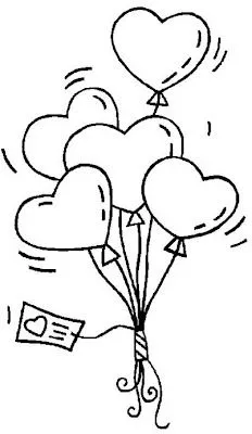 PAPEL DE CARTA INFANTIL CON DIBUJOS DE GLOBOS DE COLORES ... PAPEL DE CARTA INFANTIL CON DIBUJOS DE GLOBOS DE COLORES ...