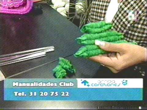 Papel Crepé Corrugado arbol de navidad - YouTube Papel Crepé Corrugado arbol de navidad - YouTube