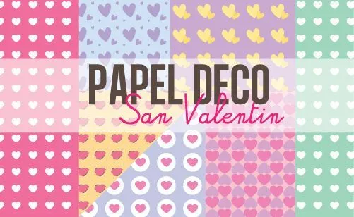 Papel deco de Corazones - San Valentin | Ideas para el hogar ... Papel deco de Corazones - San Valentin | Ideas para el hogar ...