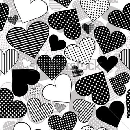papel decorativo blanco y negro de corazones - Buscar con Google ... papel decorativo blanco y negro de corazones - Buscar con Google ...