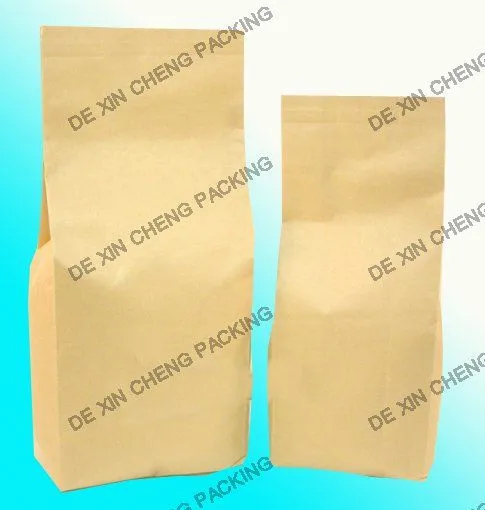 Papel Kraft bolsa de café con de la válvula-Envasado Bolsas ... Papel Kraft bolsa de café con de la válvula-Envasado Bolsas ...
