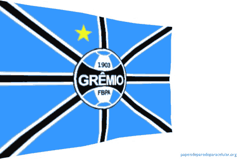 Papel de Parede para Celular - Gif Animado Bandeira do Grêmio 480x320