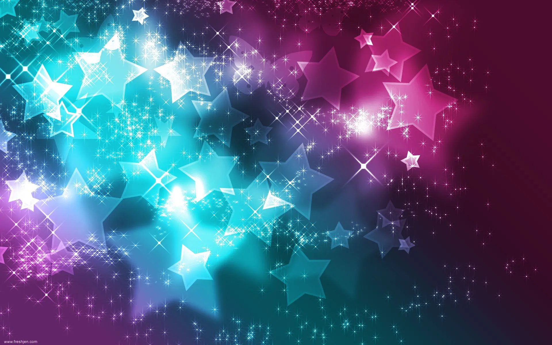 Papel de Parede Estrelas Rosa e Azul Wallpaper para Download no ...