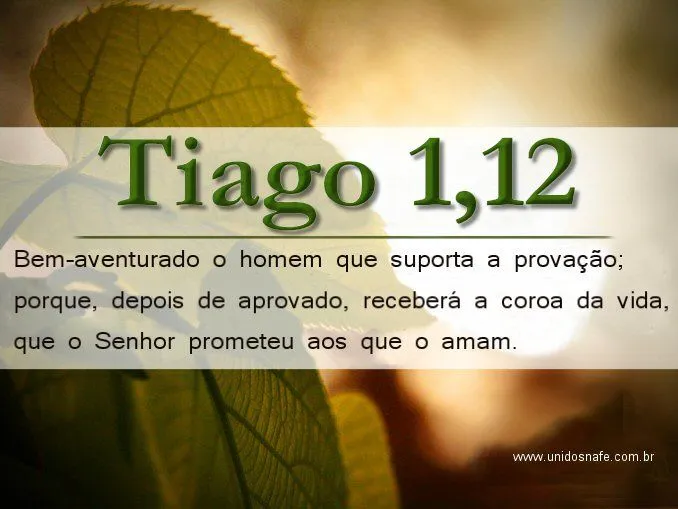 Papel de Parede: Tiago 1 12 - Unidos na Fé - O Site da Família ... Papel de Parede: Tiago 1 12 - Unidos na Fé - O Site da Família ...