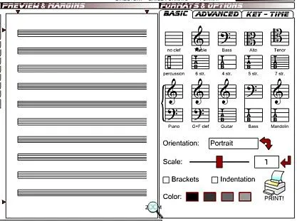Papel Pautado “a la carta” | Recursos Musicales Papel Pautado “a la carta” | Recursos Musicales