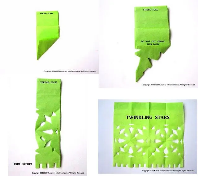 Cómo hacer papel picado : Baby-