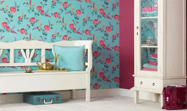 Papel pintado atrevido: cómo utilizarlo