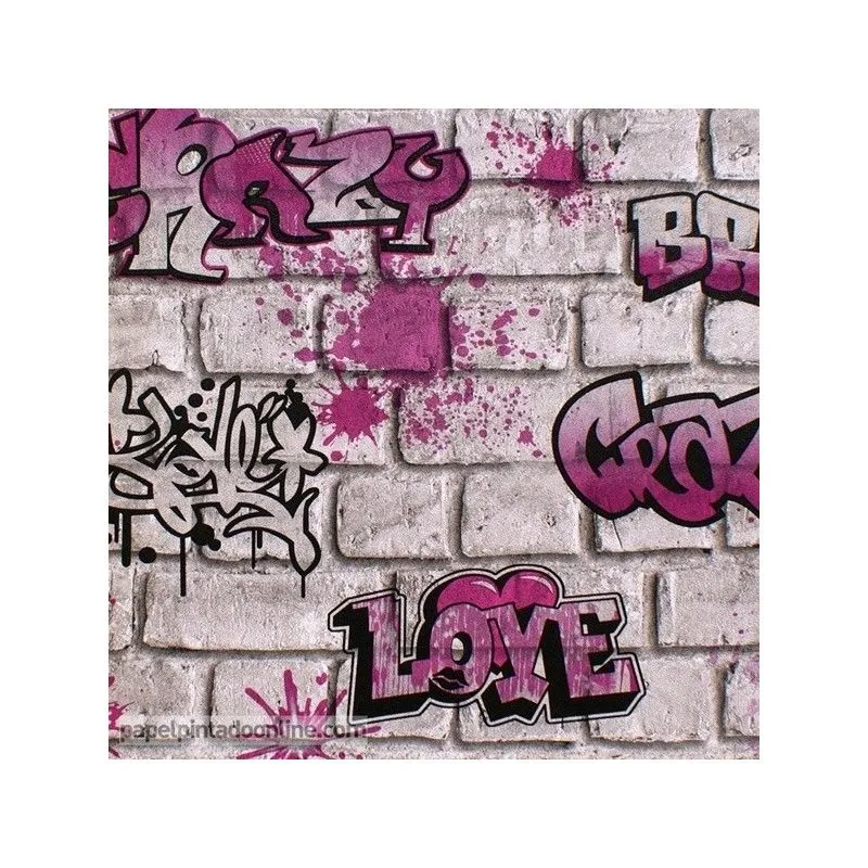 Papel Pintado Graffiti 258B