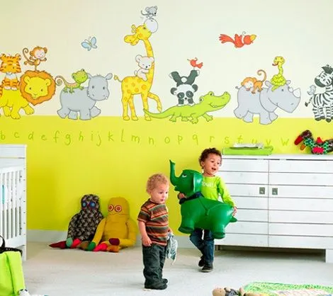 papel-pintado-infantil- ...
