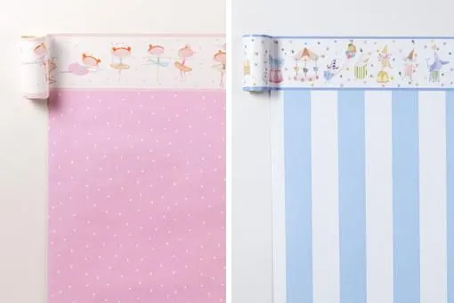 Papel pintado infantil de Zara Home Kids - unacasabonita