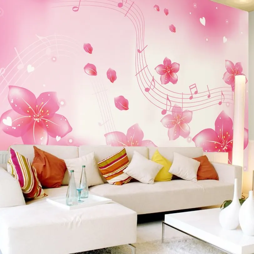 Paredes decoradas con papel tapiz