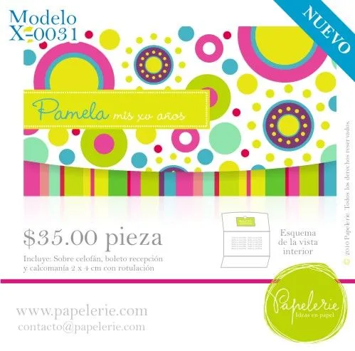 Papelerie: Invitaciones + Papeles + Materiales + Accesorios ...