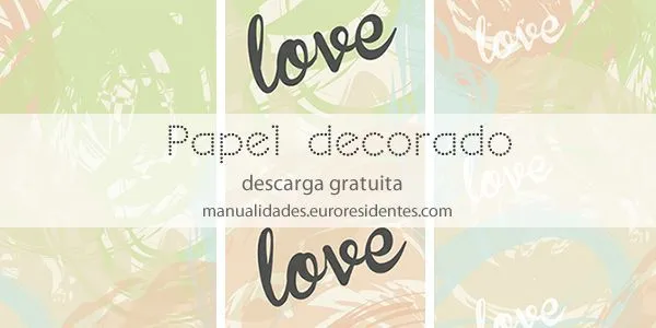 Papeles decorados/ papel scrapbook on Pinterest | Manualidades ...