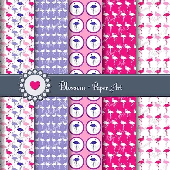 Papeles Decorativos Violeta Fucsia Papeles por blossompaperart Papeles Decorativos Violeta Fucsia Papeles por blossompaperart