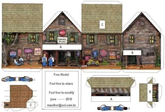 Paper craft and paper toys on Pinterest | Paper Models, Paper ...