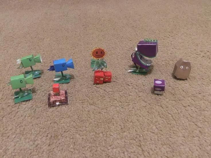 Paper Craft Models: Plants VS Zombies | zombie party | Pinterest ... Paper Craft Models: Plants VS Zombies | zombie party | Pinterest ...
