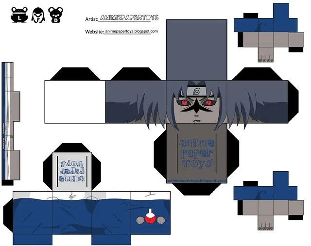 Paper Toys de Naruto [Megapost] - Taringa!