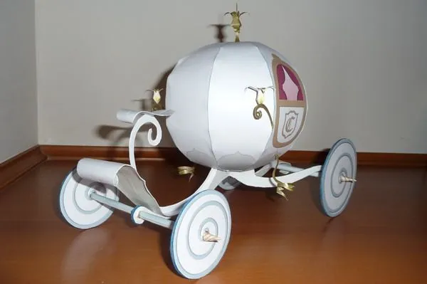 Papercraft Carroza de Cenicienta Disney | Articuweb Papercraft Carroza de Cenicienta Disney | Articuweb