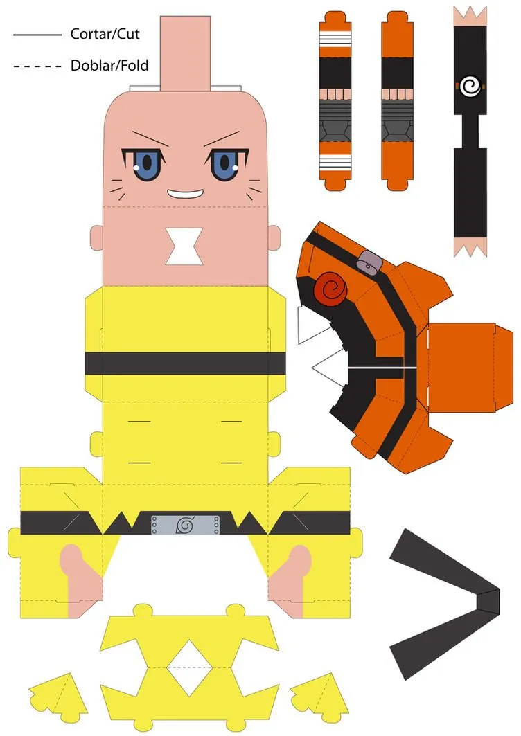 Papercraft Graphig Naruto Shippuden Version 1 by KojiDark on ... Papercraft Graphig Naruto Shippuden Version 1 by KojiDark on ...