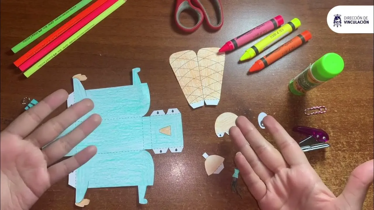 Papercraft: Pery el Ornitorrinco - YouTube