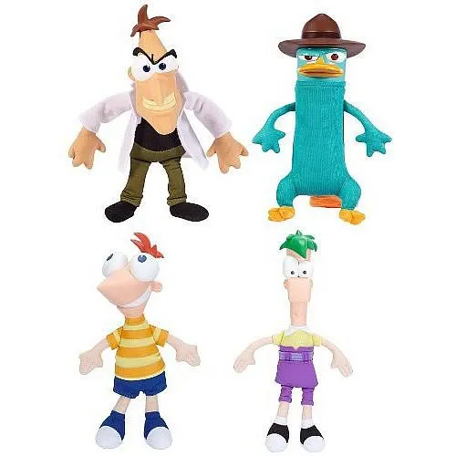 Phineas and Ferb Gabble Heads Plush Wave 2 Set - Jakks Pacific ... Phineas and Ferb Gabble Heads Plush Wave 2 Set - Jakks Pacific ...