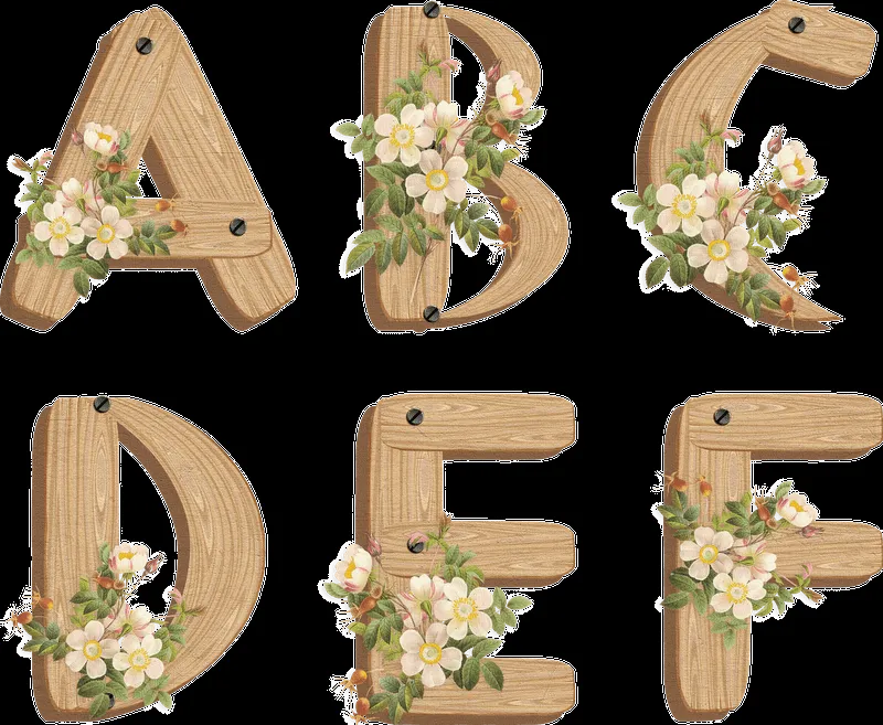 PAPIROLAS COLORIDAS: LETRAS