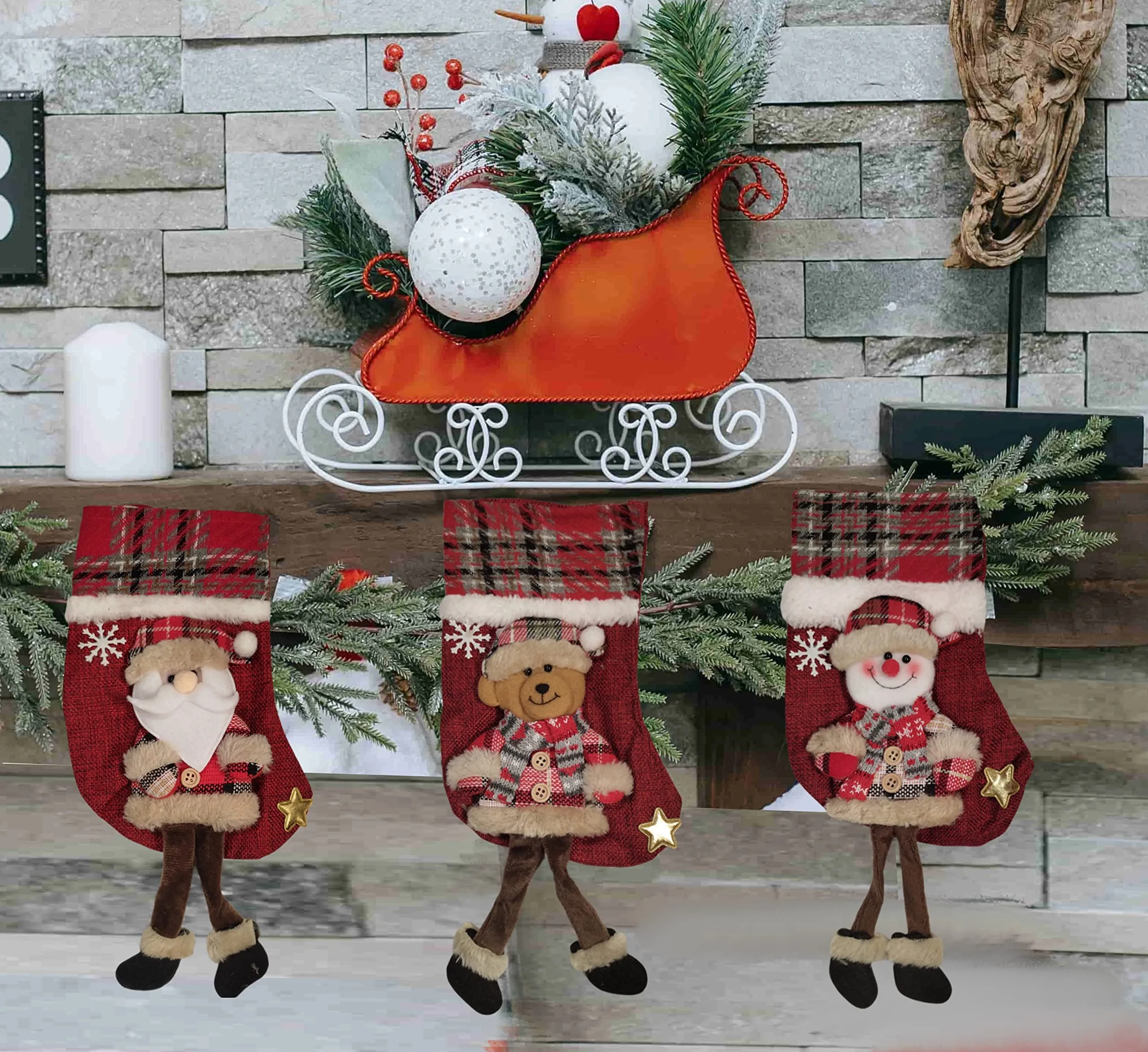 PAQUETE 3 BOTAS NAVIDEÑAS COLGANTES, CALCETÍN NAVIDEÑO, BUCILLA NAVIDEÑA, ADORNOS NAVIDEÑOS, ORNAMENTOS CHRISTMAS, CELEBRACIONES NAVIDEÑAS, ÁRBOL DE NAVIDAD; SANTA CLAUS, OSO, MUÑECO NIEVE. (MODELO 2) : Amazon.com.mx: Hogar y Cocina PAQUETE 3 BOTAS NAVIDEÑAS COLGANTES, CALCETÍN NAVIDEÑO, BUCILLA NAVIDEÑA, ADORNOS NAVIDEÑOS, ORNAMENTOS CHRISTMAS, CELEBRACIONES NAVIDEÑAS, ÁRBOL DE NAVIDAD; SANTA CLAUS, OSO, MUÑECO NIEVE. (MODELO 2) : Amazon.com.mx: Hogar y Cocina