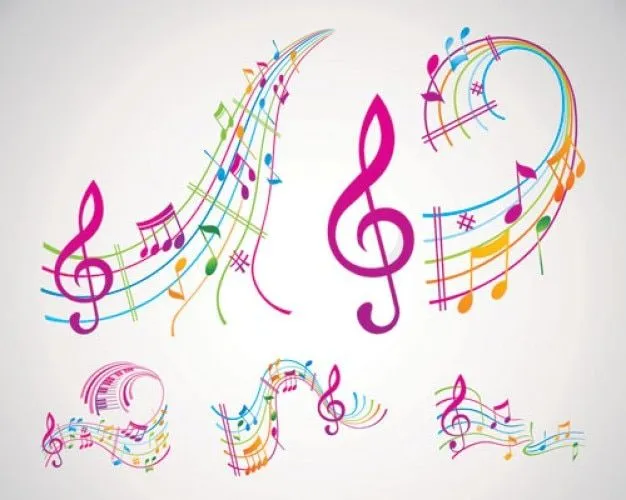 paquete de resumen de vectores musicales | Descargar Vectores gratis paquete de resumen de vectores musicales | Descargar Vectores gratis