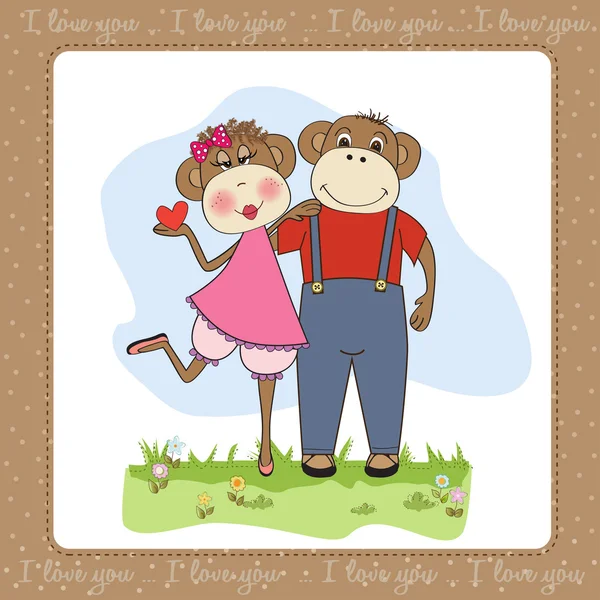 par de monos enamorados — Vector stock © ClaudiaBalasoiu #39753957 par de monos enamorados — Vector stock © ClaudiaBalasoiu #39753957