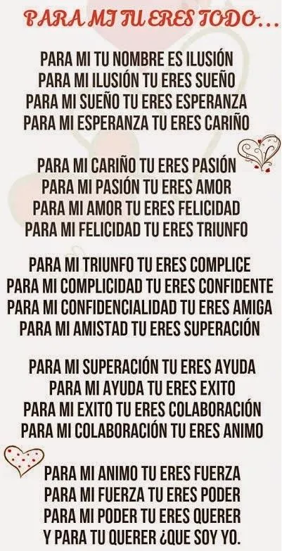 para-mi-eres-todo-poema-de- ...