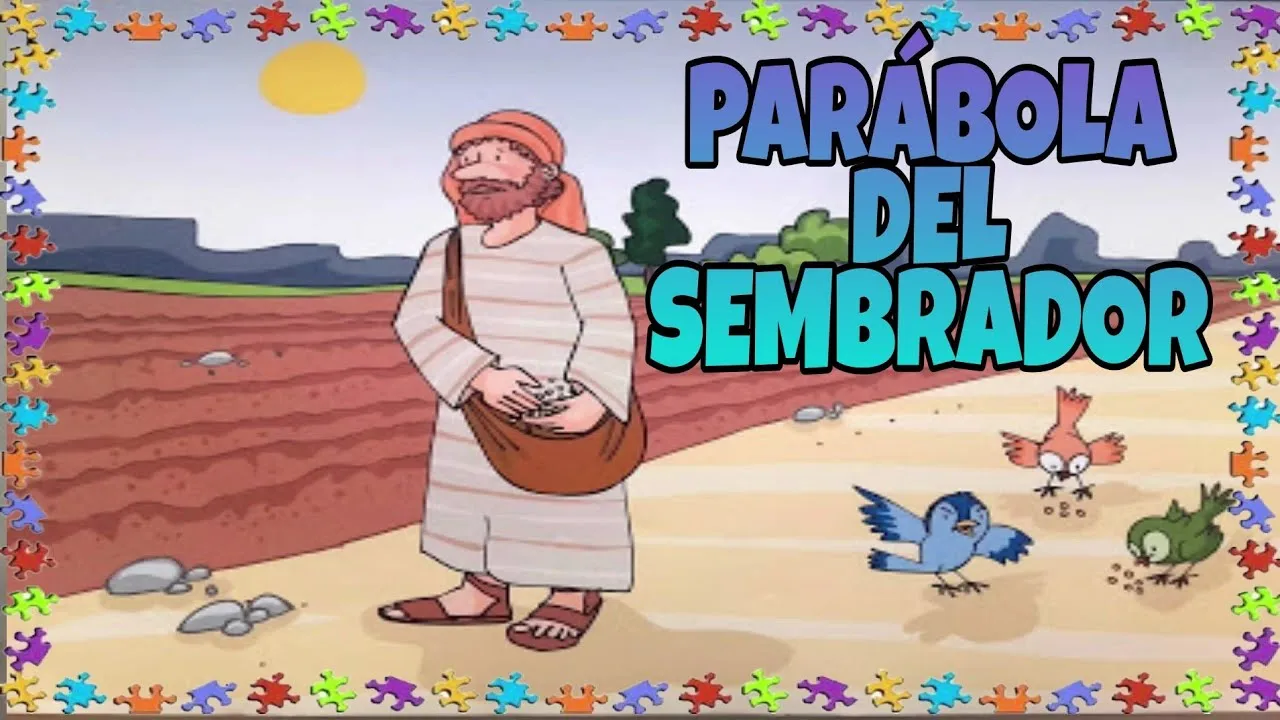 PARÁBOLA: EL SEMBRADOR - Clases virtuales para niños - YouTube PARÁBOLA: EL SEMBRADOR - Clases virtuales para niños - YouTube