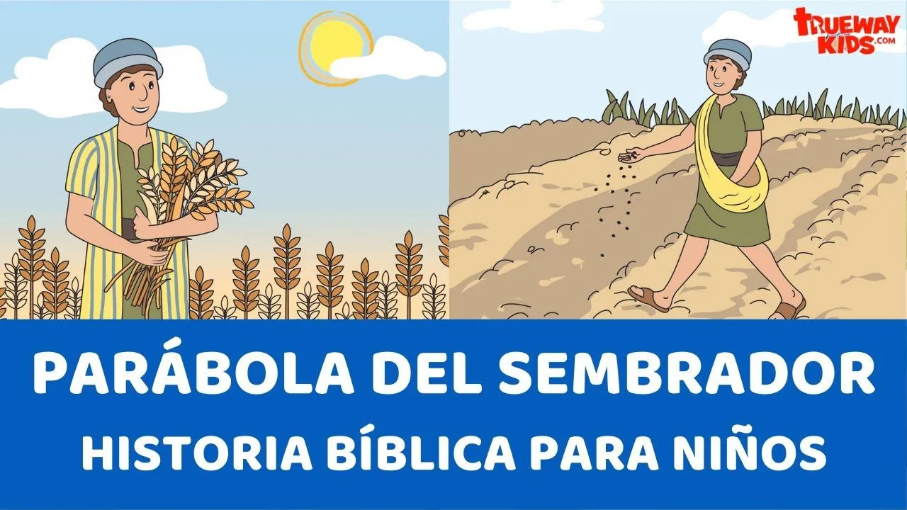 Parábola del sembrador - Historia bíblica para niños - YouTube