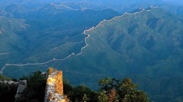 La muralla china de noche - Imagui
