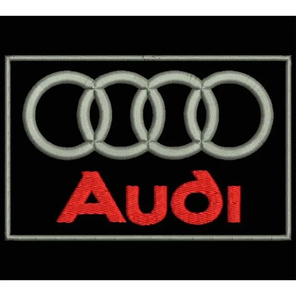 Parche Bordado AUDI (Clásico) - PARCHES Y BORDADOS Parche Bordado AUDI (Clásico) - PARCHES Y BORDADOS