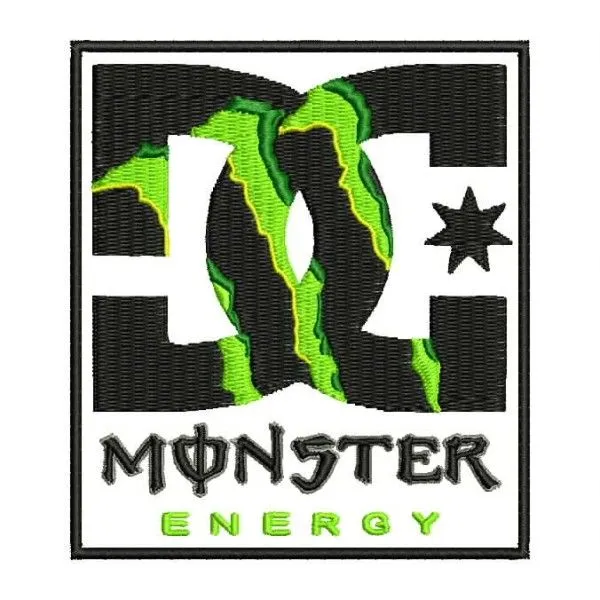 Parche Bordado DC MONSTER ENERGY