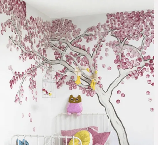 Paredes decoradas con motivos infantiles | Pandora Glass