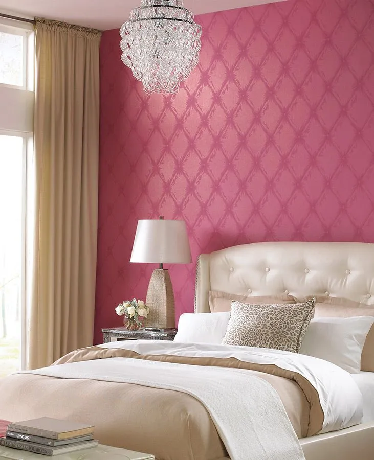 Paredes decoradas con papel tapiz