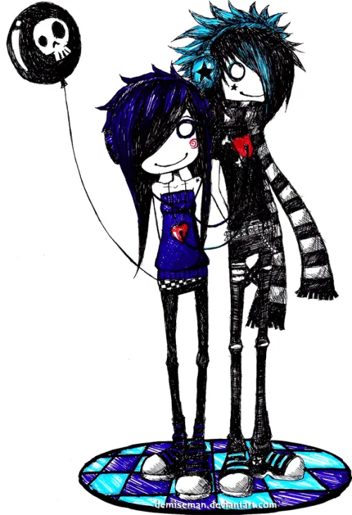 pareja emo | Tumblr