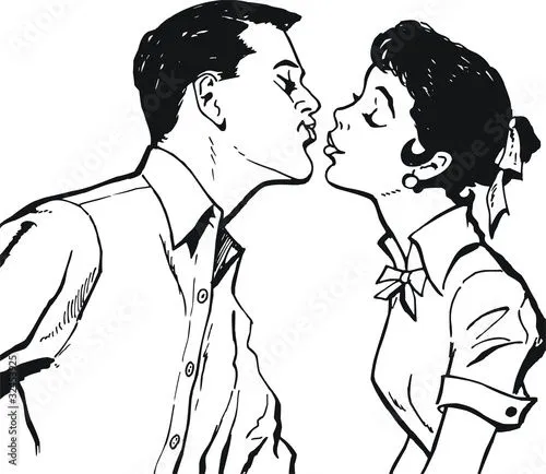 Pareja de enamorados besandose" Fotos de archivo e imágenes libres ... Pareja de enamorados besandose" Fotos de archivo e imágenes libres ...