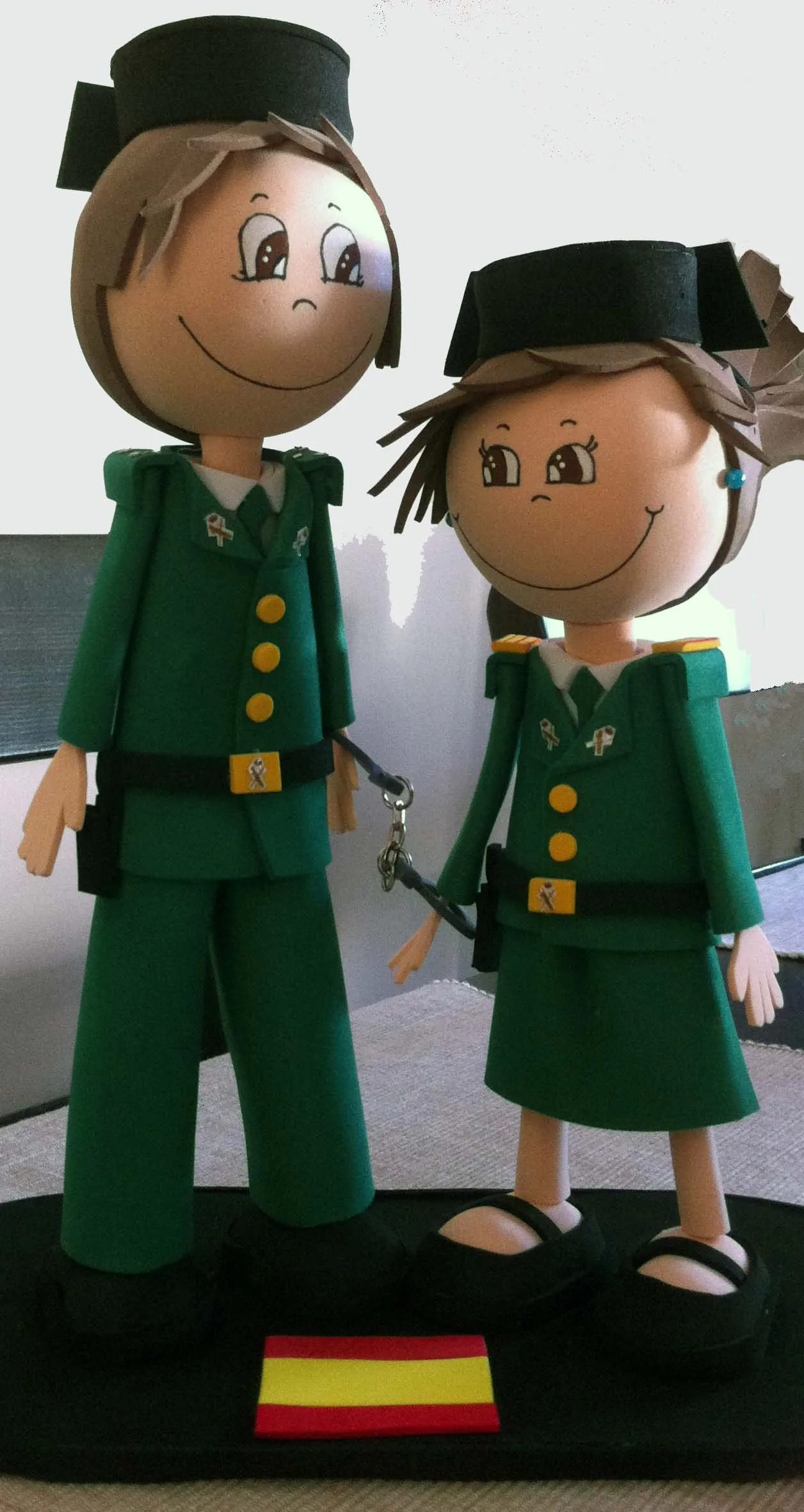 Pareja Fofuchas Guardia Civil | el hada de las fofuchas Pareja Fofuchas Guardia Civil | el hada de las fofuchas