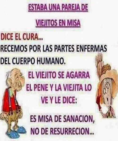 Una pareja de viejitos en misa | Imágenes Graciosas | Pinterest ...