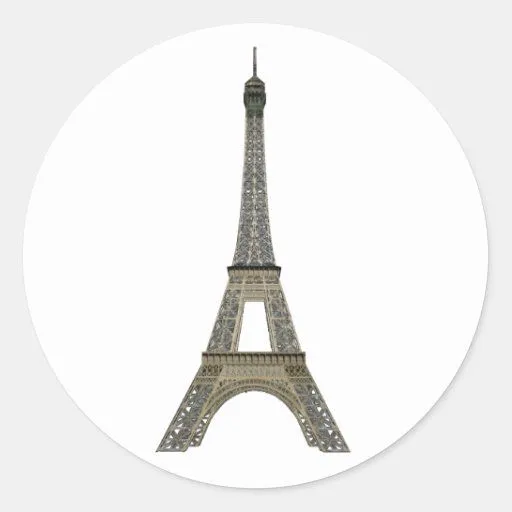 París: Torre Eiffel: Dibujo del vector: Pegatina Redonda | Zazzle París: Torre Eiffel: Dibujo del vector: Pegatina Redonda | Zazzle