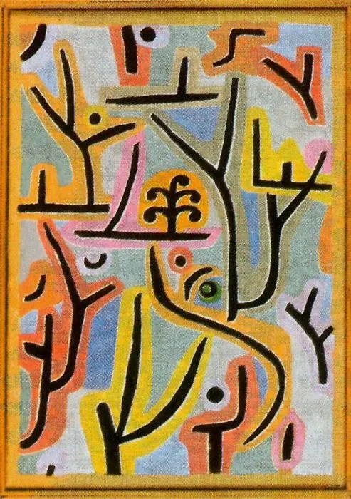 Park, cerca de Lu" de Paul Klee (1879-1940, Switzerland) Park, cerca de Lu" de Paul Klee (1879-1940, Switzerland)