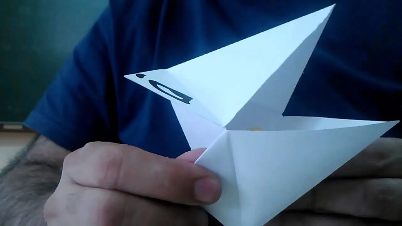 Parlanchín. Pico de papel. Origami. - YouTube Parlanchín. Pico de papel. Origami. - YouTube